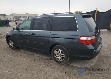 2005 Honda Odyssey Ex из США, поврежденный, VIN 5FNRL384X5B414774
